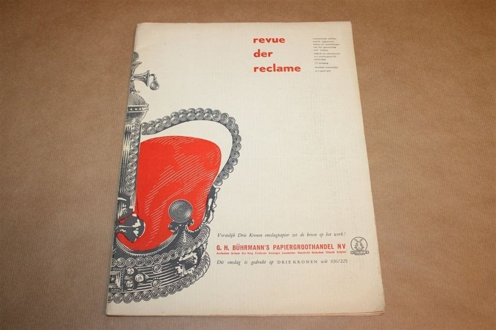 Revue der Reclame 1957 — Reclame & Grafisch Ontwerp, Boeken, Ophalen of Verzenden, Gelezen, Fotografen