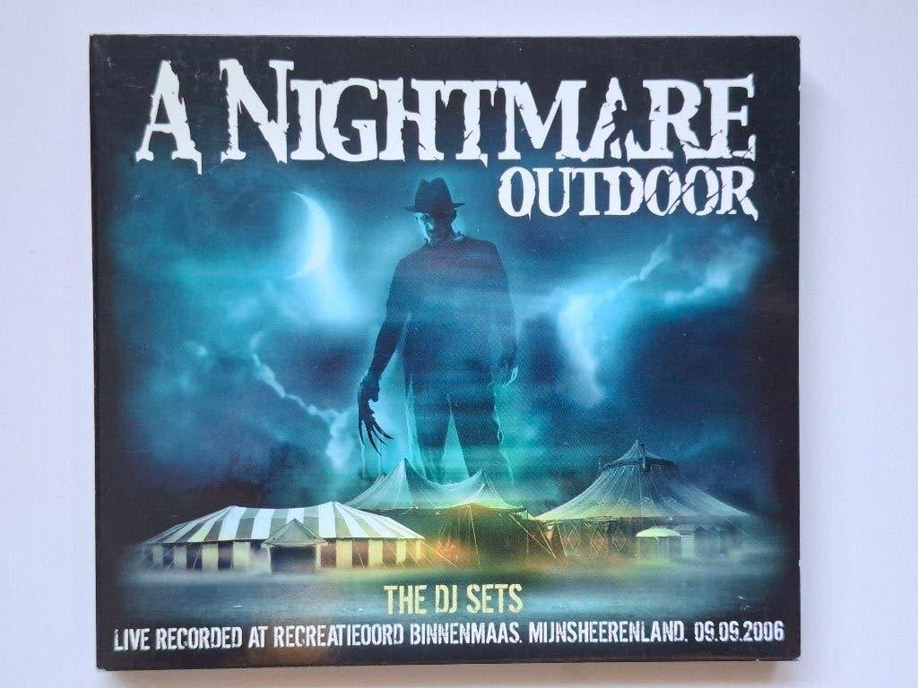 A Nightmare Outdoor 2006 2CD hardcore gabber thunderdome, Ophalen of Verzenden, Zo goed als nieuw, Dance Populair