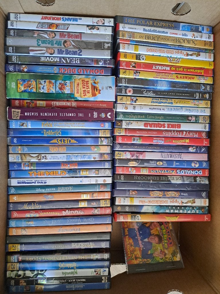 Ruim 50 DVD´s  ook Disney, Cd's en Dvd's, Alle leeftijden, Ophalen of Verzenden, Gebruikt, Overige genres