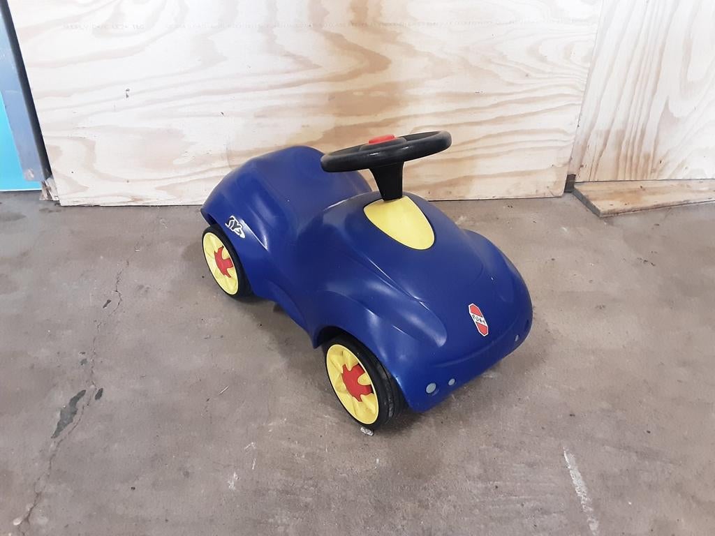 Puky loopautoblauw geel degelijk en stevig, Kinderen en Baby's, Speelgoed | Buiten | Voertuigen en Loopfietsen, Ophalen, Gebruikt