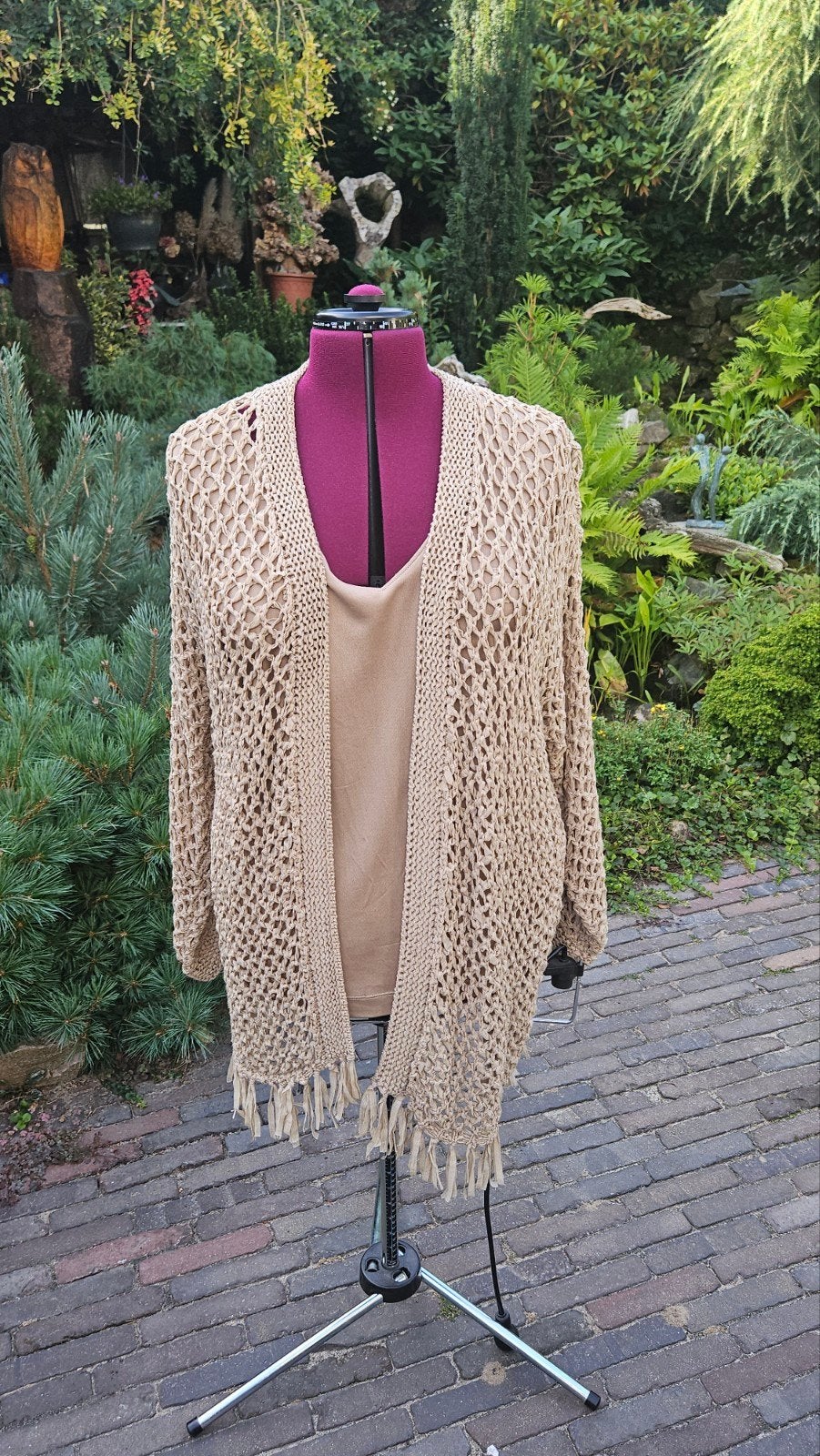 Caroline Biss vest maat 42 in nieuwstaat, Beige, Maat 42/44 (L), Nieuw, Ophalen of Verzenden