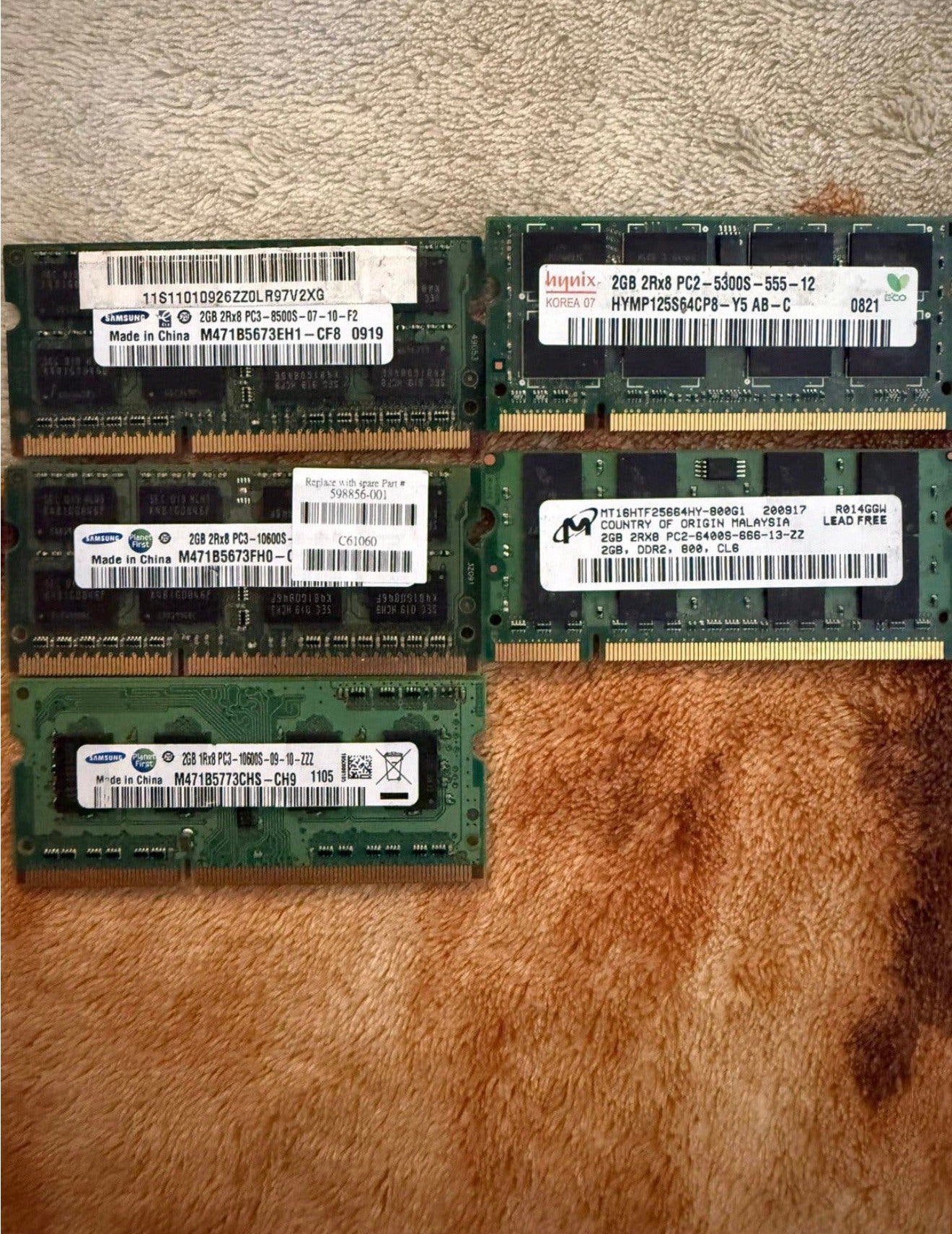 2rx8 pc2, Ophalen of Verzenden, Zo goed als nieuw, DDR2, Desktop