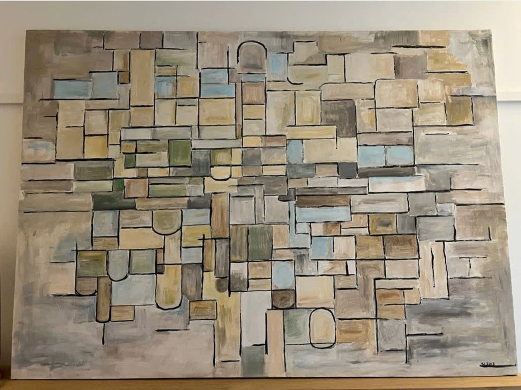 Composition No II - A.J. Moerman 2013, Ophalen