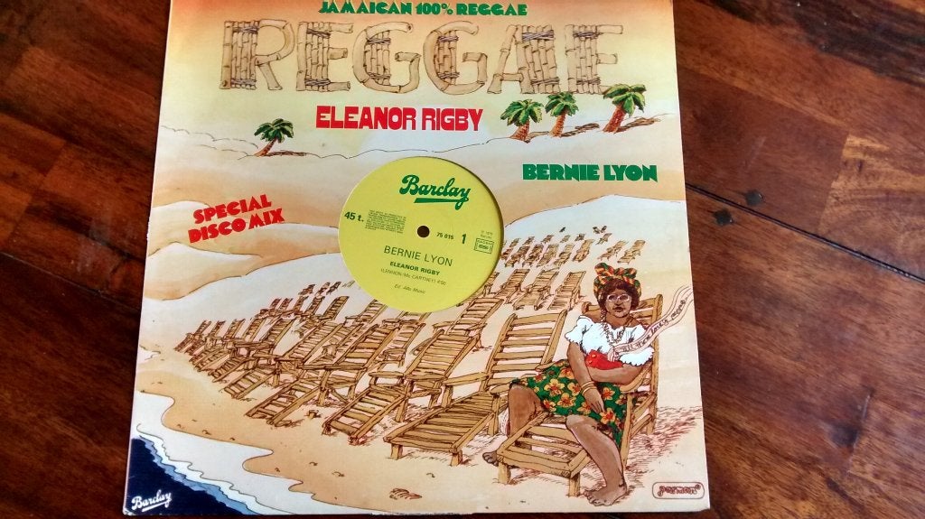 Reggae Maxi single - Bernie Lyon - Eleanor Rigby, Ophalen of Verzenden, Zo goed als nieuw, Reggae en Ska