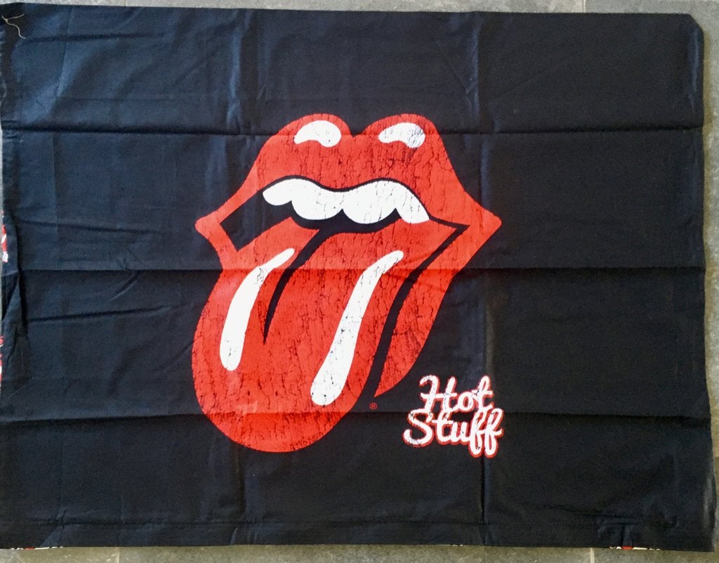 MP711 Rolling Stones dekbed hoezen en kussenslopen  €75, Wasbaar, Meerkleurig, Katoen, Nieuw