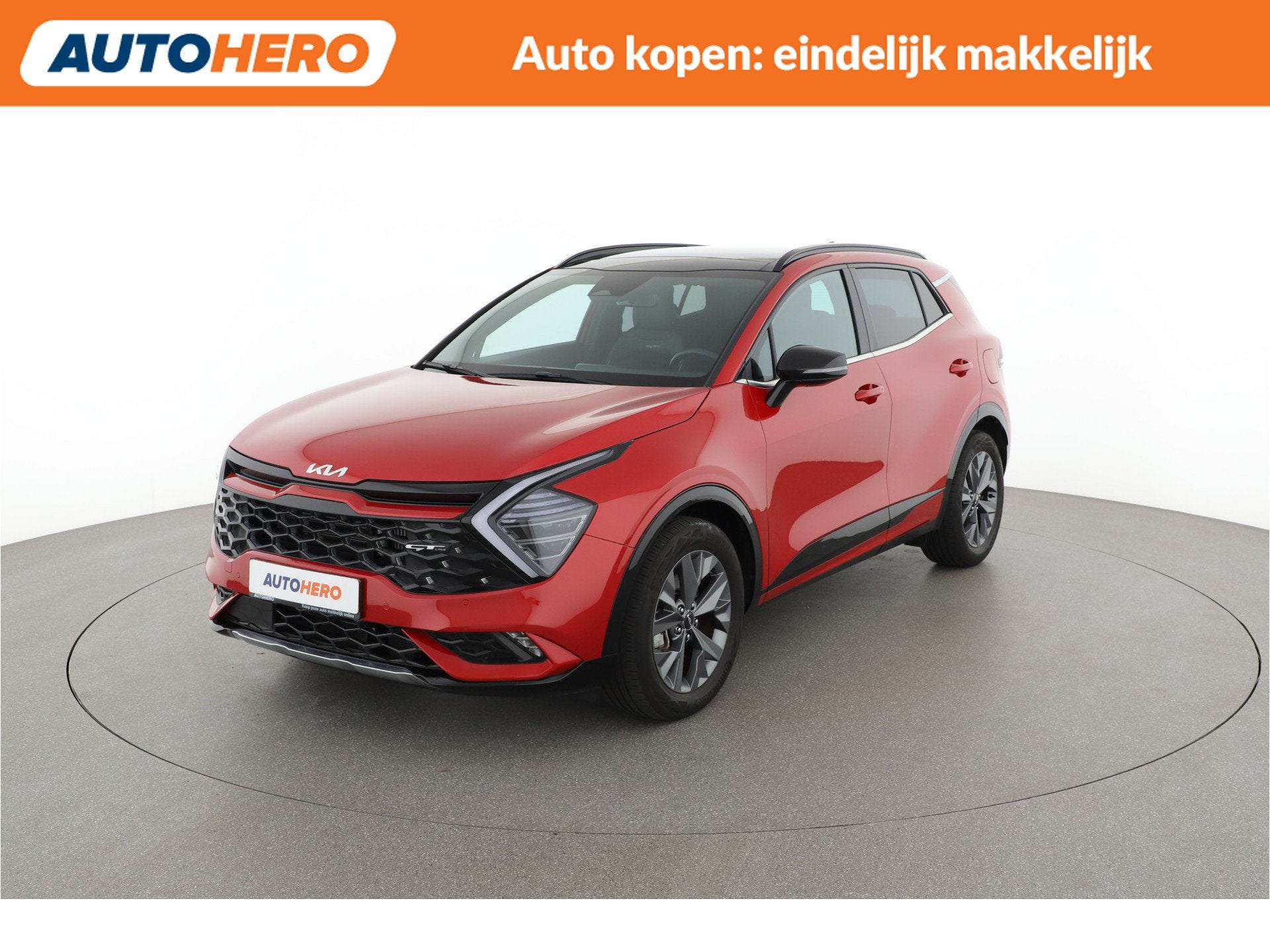 Kia Sportage 1.6 TGDI Mild-Hybrid GT-Line | ZE75265 |, Auto's, Adaptive Cruise Control, Gebruikt, 4 cilinders, Met garantie (alle)