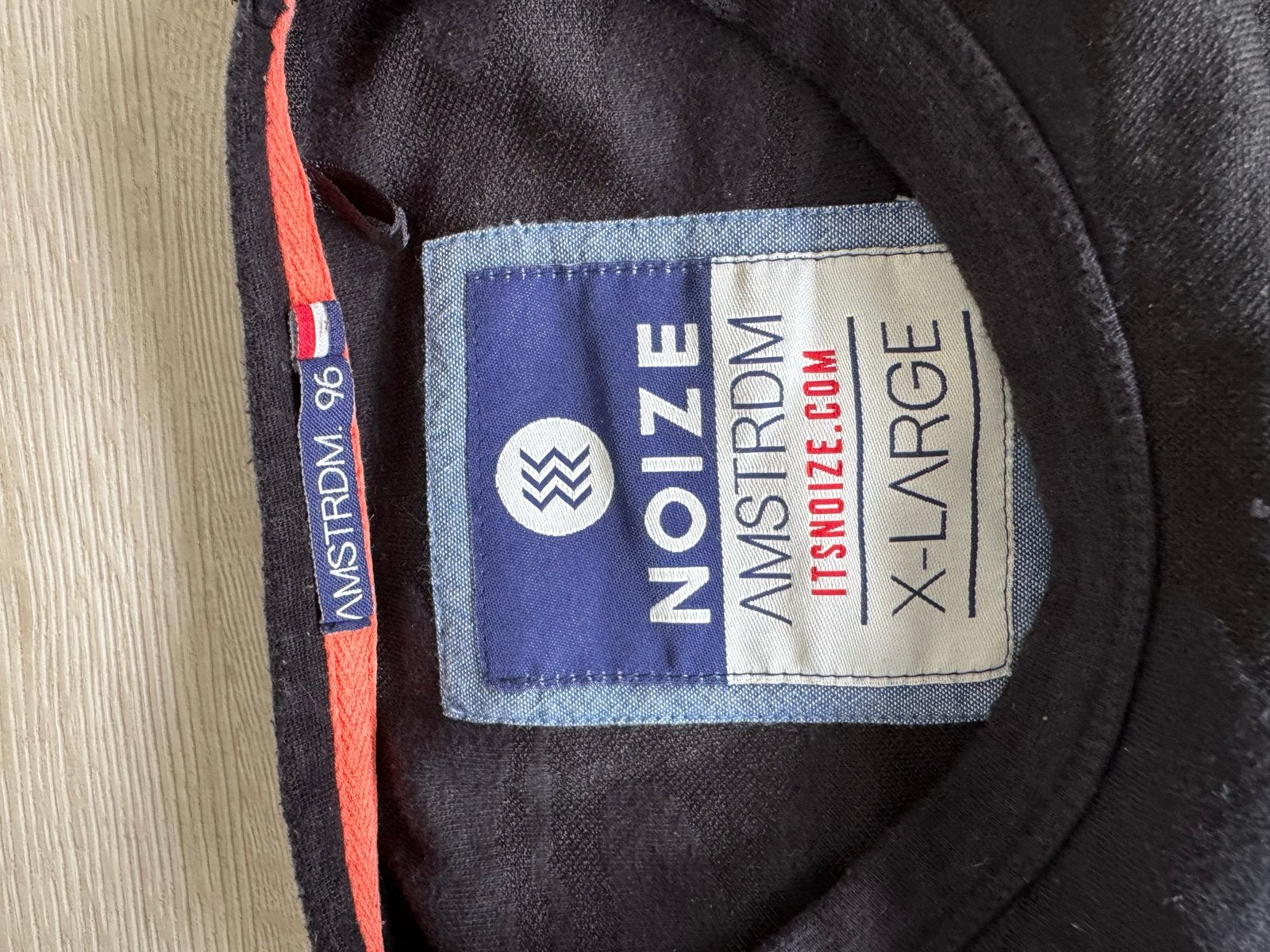 NOIZE AMSTRDM Heren Longsleeve Zwart - Maat XL, Kleding | Heren, Ophalen of Verzenden, Zo goed als nieuw, Maat 56/58 (XL), Zwart