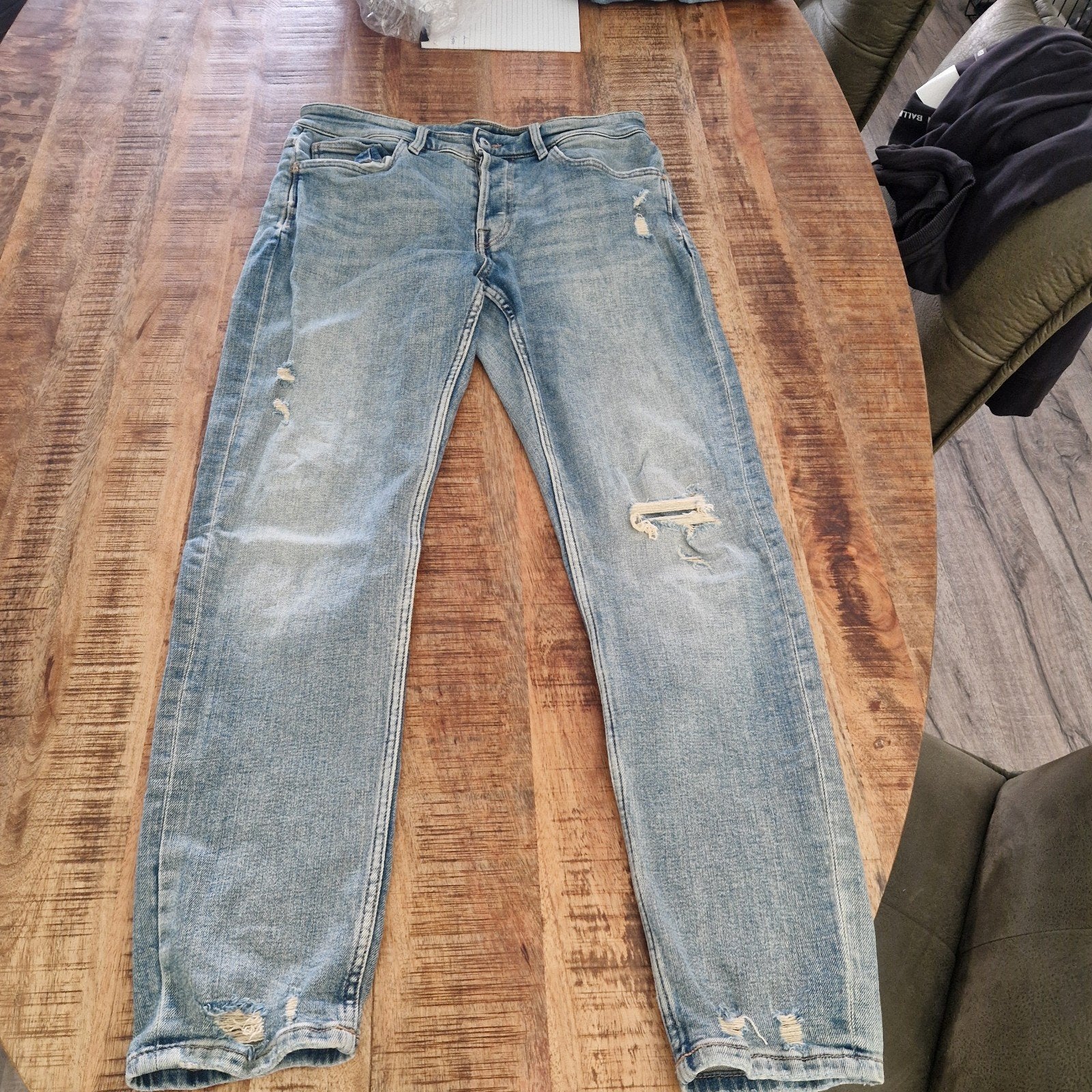 TE KOOP MOOIE HEREN JEANS ZARA MAAT 42, Ophalen of Verzenden