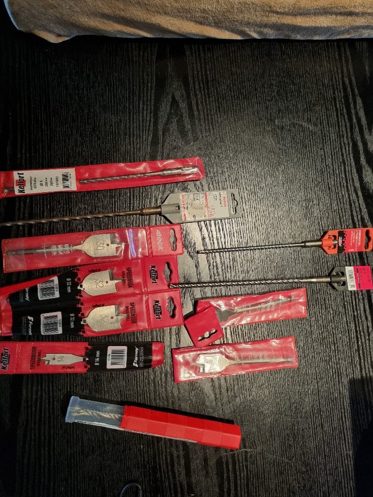 Nieuwe  sds boren  en speed borenset, Ophalen, Nieuw