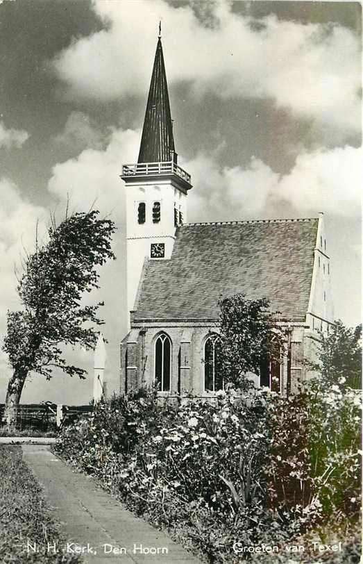 377-061-001 Den Hoorn Ned Herv Kerk, Verzenden, Voor 1920, Noord-Holland