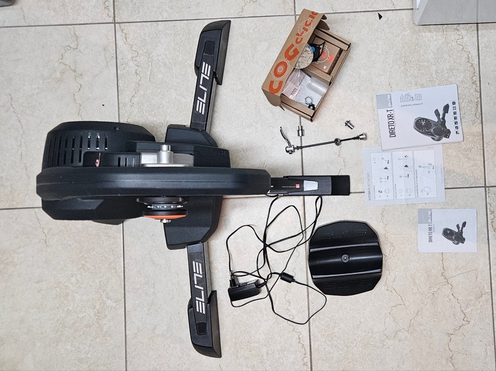 Elite Direto XR-T fietstrainer met Zwift COG, Ophalen, Gebruikt, Overige typen