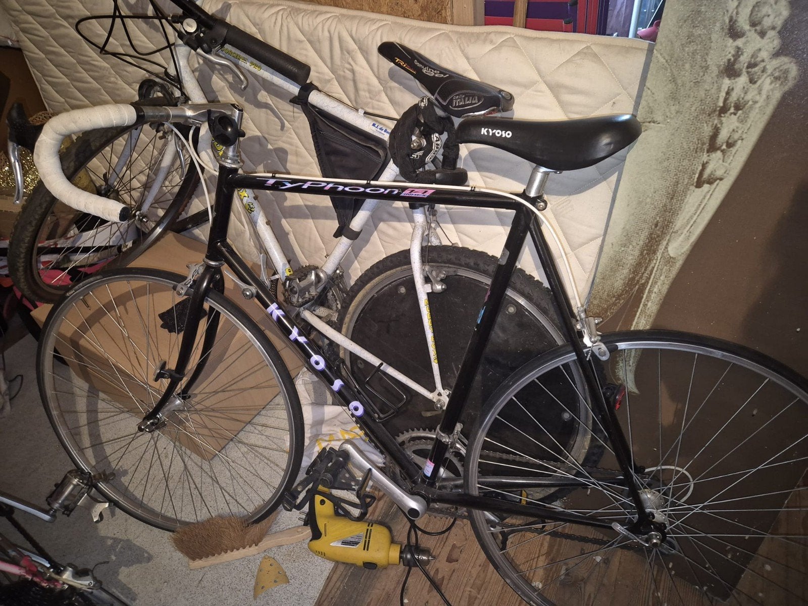 Kyoso Typhoon Racefiets - Zwart, Gebruikt 58, Gebruikt, Aluminium, 57 tot 61 cm, Meer dan 20 versnellingen