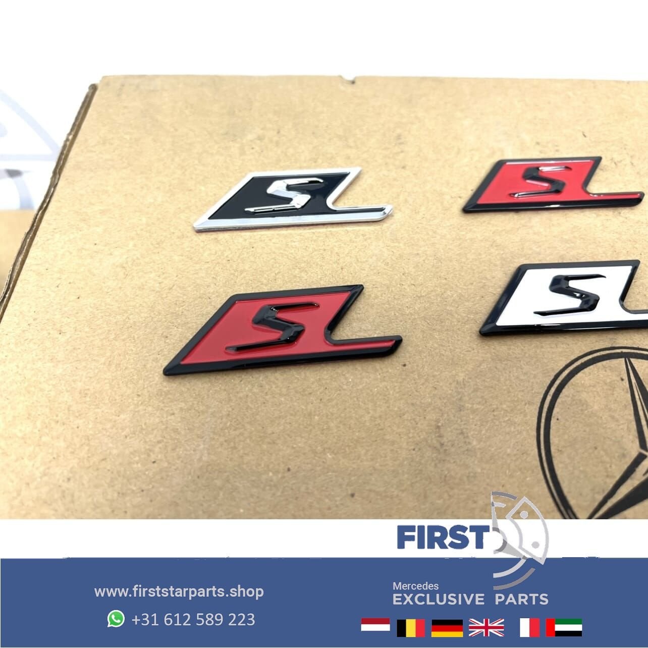 S AMG LOGO A45 CLA45 GLA45 C63 E63 GLC63 GLE63 GT63 G63 S63, Gebruikt, -, Ophalen of Verzenden, -