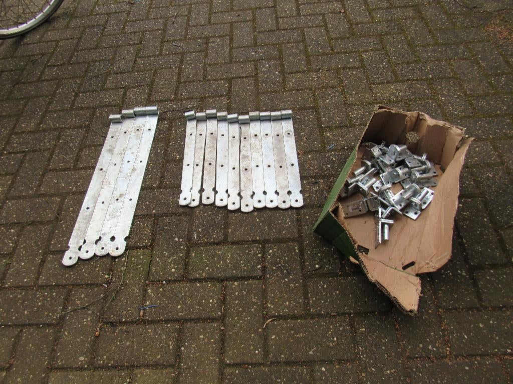 Kruishengen/Duimhengen incl scharnieren, Doe-het-zelf en Verbouw, Hang- en Sluitwerk, Ophalen of Verzenden, Nieuw, Overige materialen