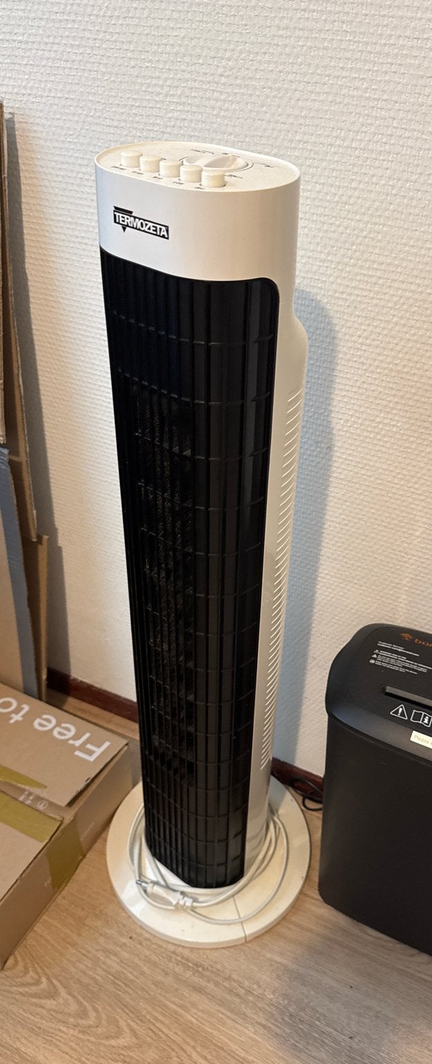 Termozeta fan, Ophalen, Gebruikt, Torenventilator