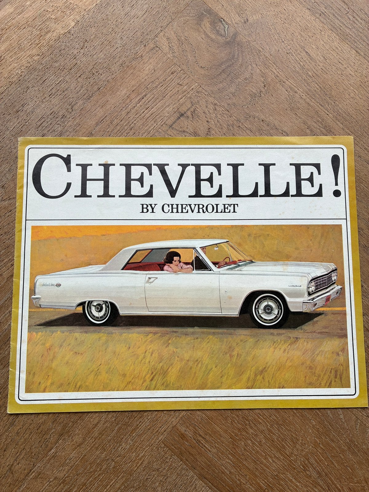 1964 Chevrolet Chevelle brochure, Verzenden, Zo goed als nieuw, Chevrolet