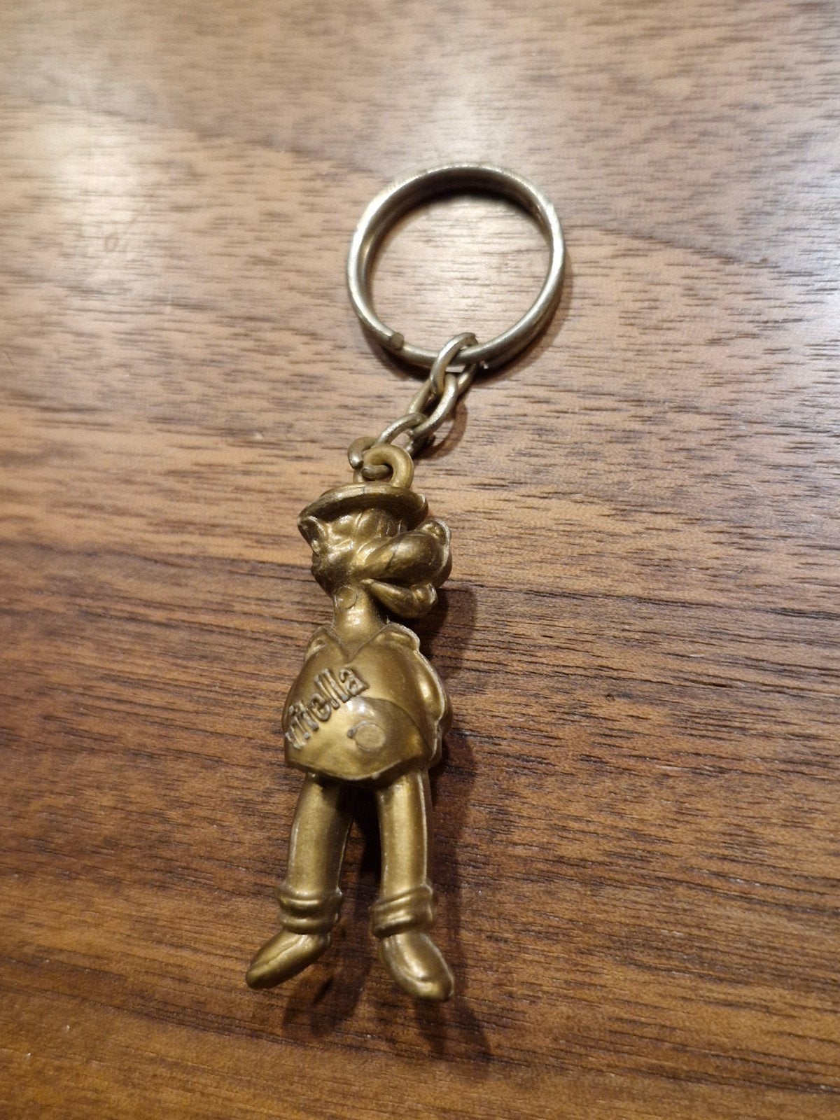 068 Vintage Nutella sleutelhanger figuurtje, Verzamelen, Ophalen of Verzenden, Gebruikt, Knuffel of Figuurtje