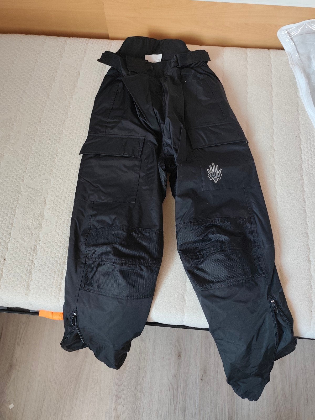 Zwarte motorbroek maat M, Motoren, Ophalen of Verzenden, Tweedehands, Dames, Broek | textiel
