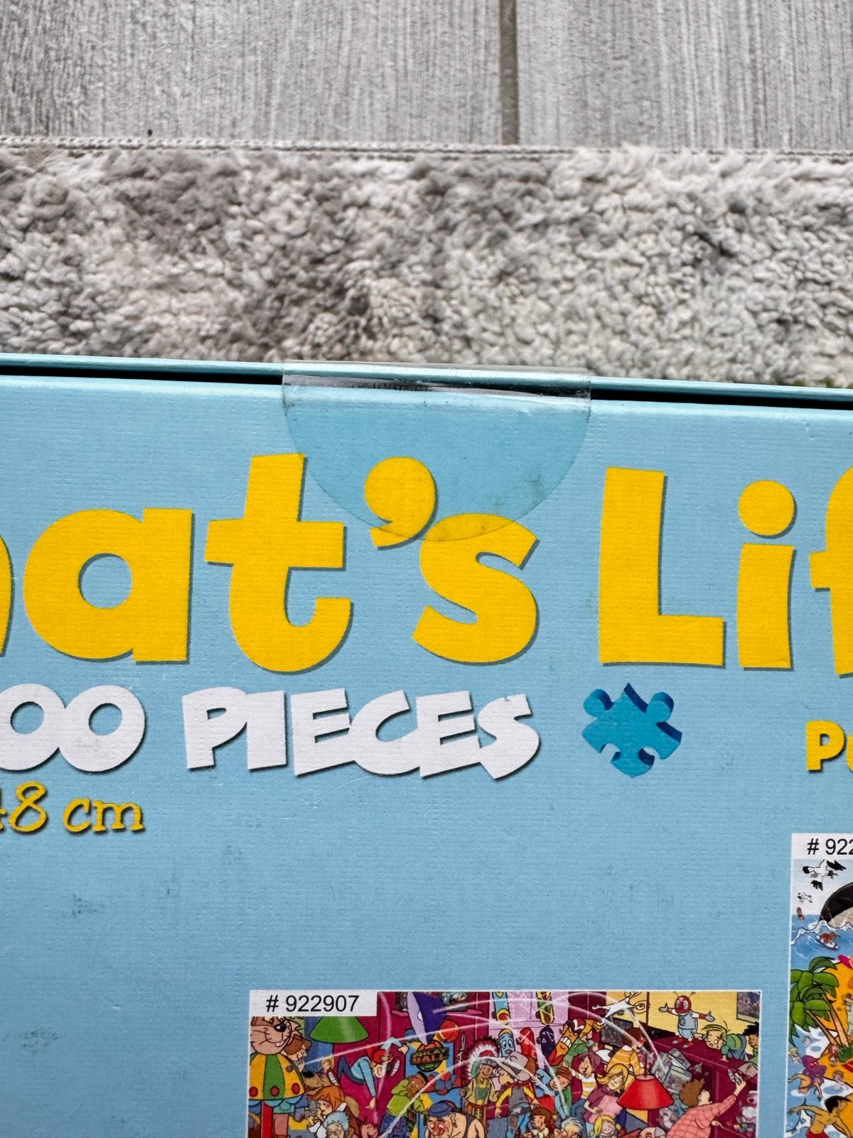 That's Life puzzel Goliath 1000 stukjes - Nieuw in doos, Ophalen of Verzenden, 500 t/m 1500 stukjes, Nieuw, Legpuzzel