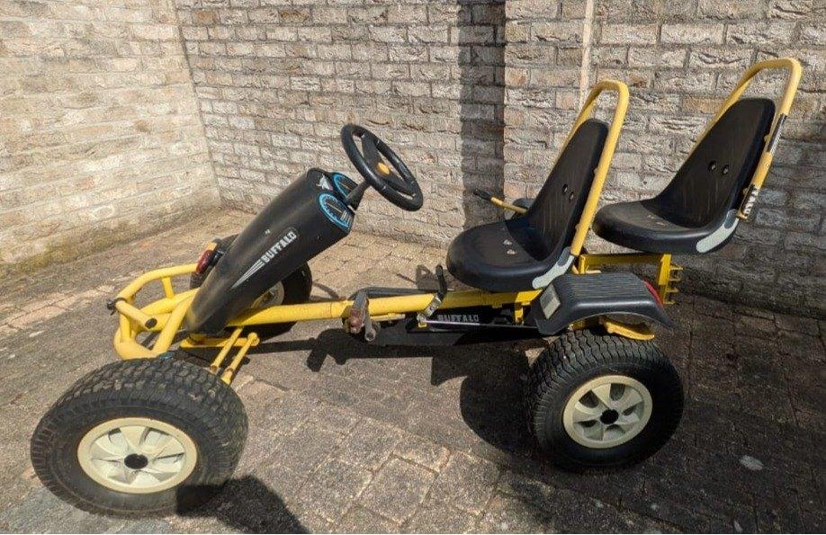 Stoere Buffalo Skelter (Geel) – Inclusief Extra Duo-Stoel!, Ophalen, Gebruikt, Buffalo, Vrijloopautomaat
