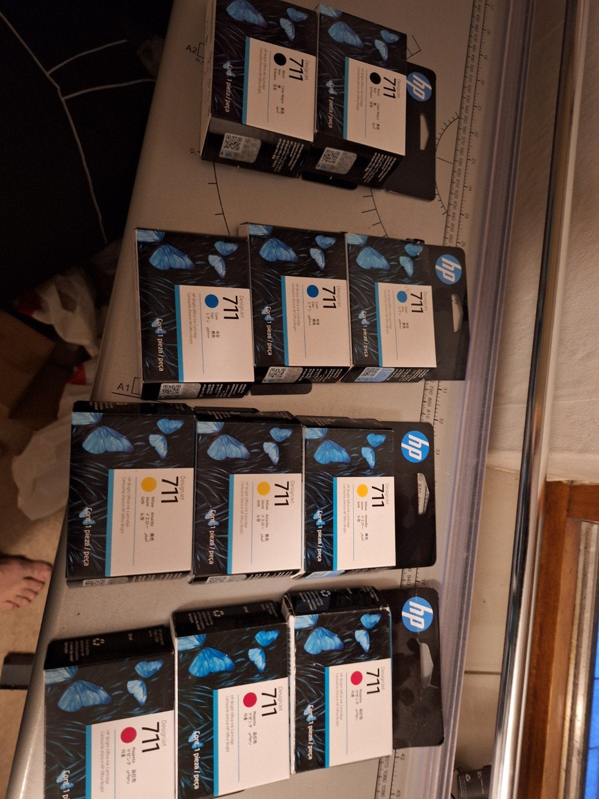 Hp 711 inkt cartidge, Ophalen