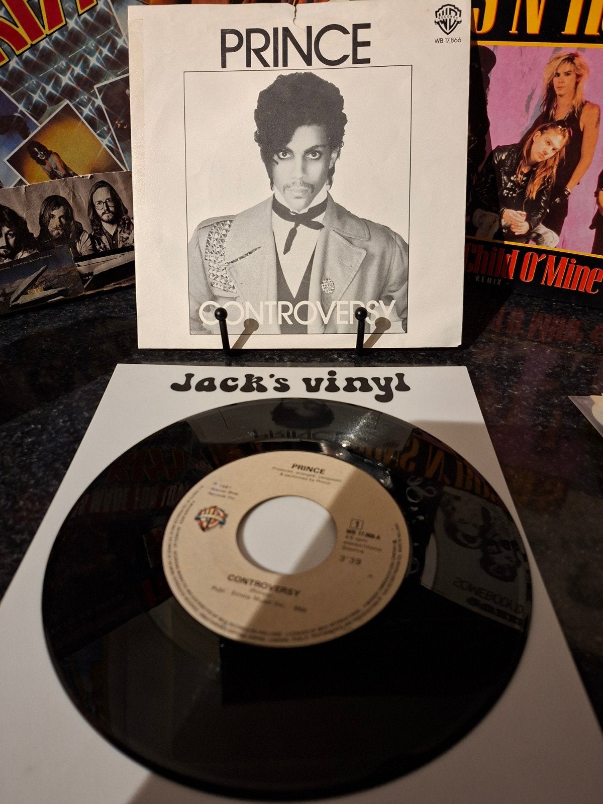 Prince - Controversy 7 inch vinyl single  1981, Cd's en Dvd's, Gebruikt, 7 inch, Ophalen of Verzenden, Beschermende buitenhoes