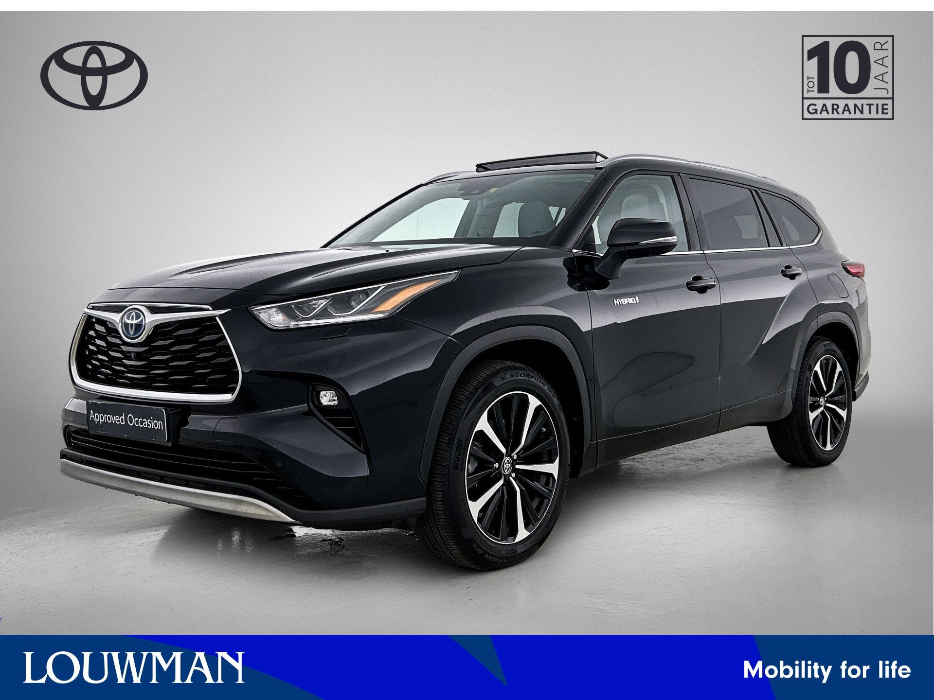 Toyota highlander 2.5 AWD Hybrid Premium | Dealer Onderhoude