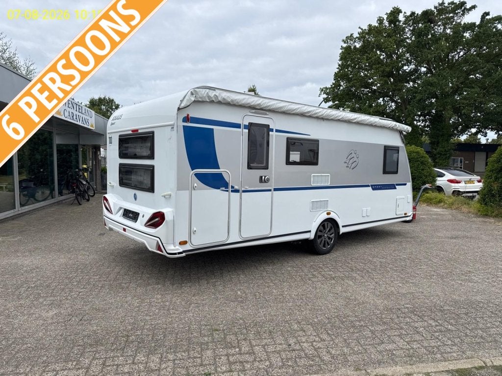 Knaus Sport Silver Selection 550 FSK stapelbed,voortent,move, Overige typen, Bedrijf, Knaus, Tot en met 6