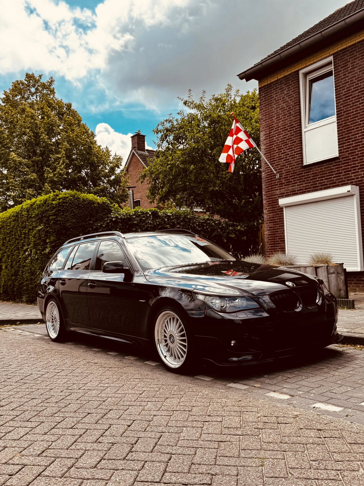 BMW 5-Serie 3.0 530I Touring AUT 2008 Zwart, Ophalen of Verzenden, Gebruikt