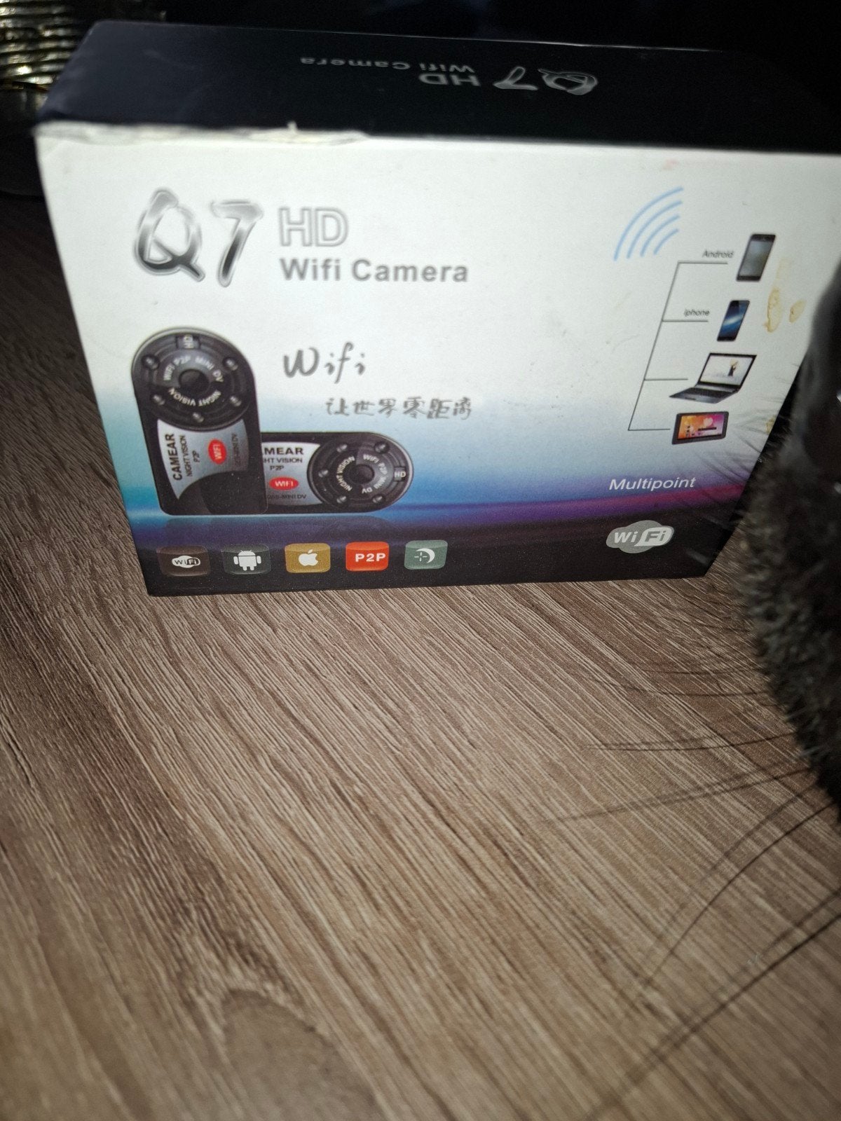 Q7 HD Wifi Camera - Mini Spy Camera, Ophalen, Nieuw, Binnencamera