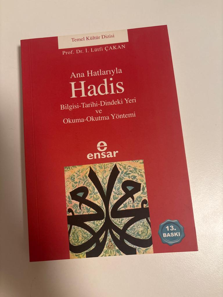 Ana Hatlarıyla Hadis - Prof. Dr. İ. Lütfi Çakan, Ophalen of Verzenden, Zo goed als nieuw, Islam