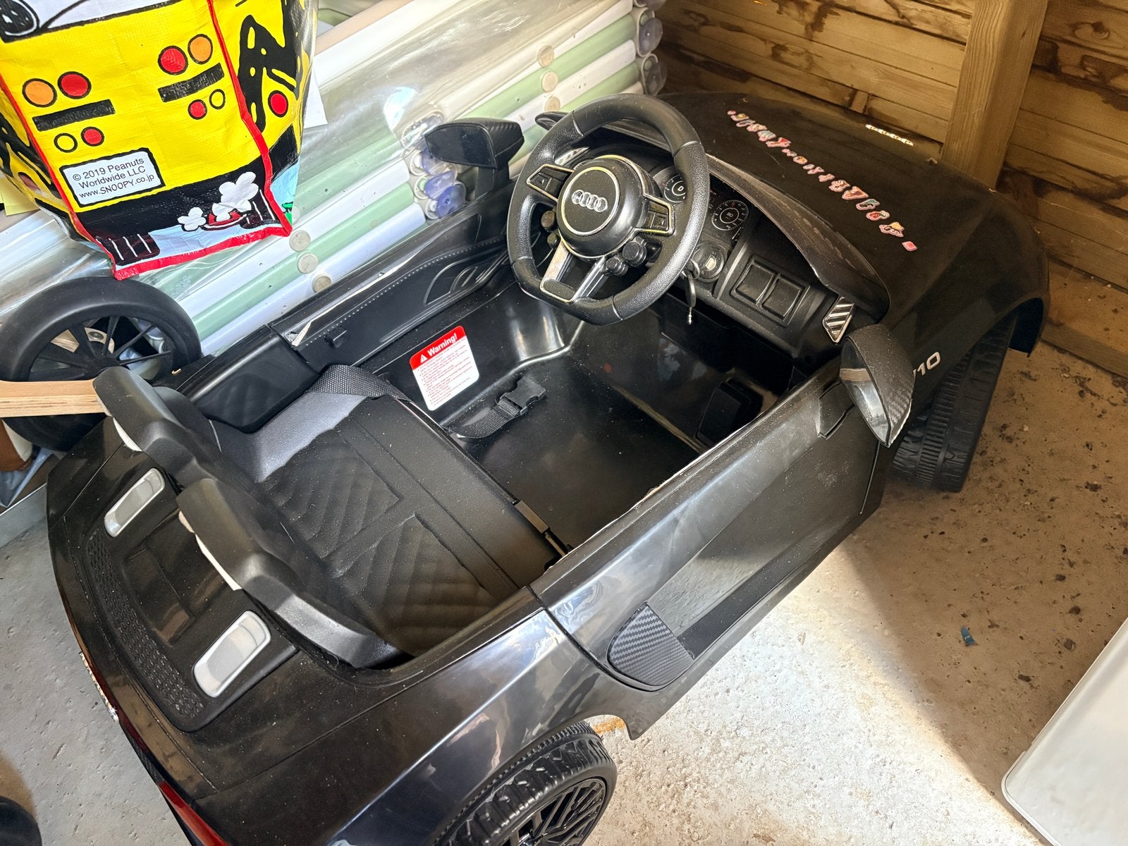 Elektrische kinderauto Audi R8 Spyder, Ophalen, Gebruikt, Loopvoertuig