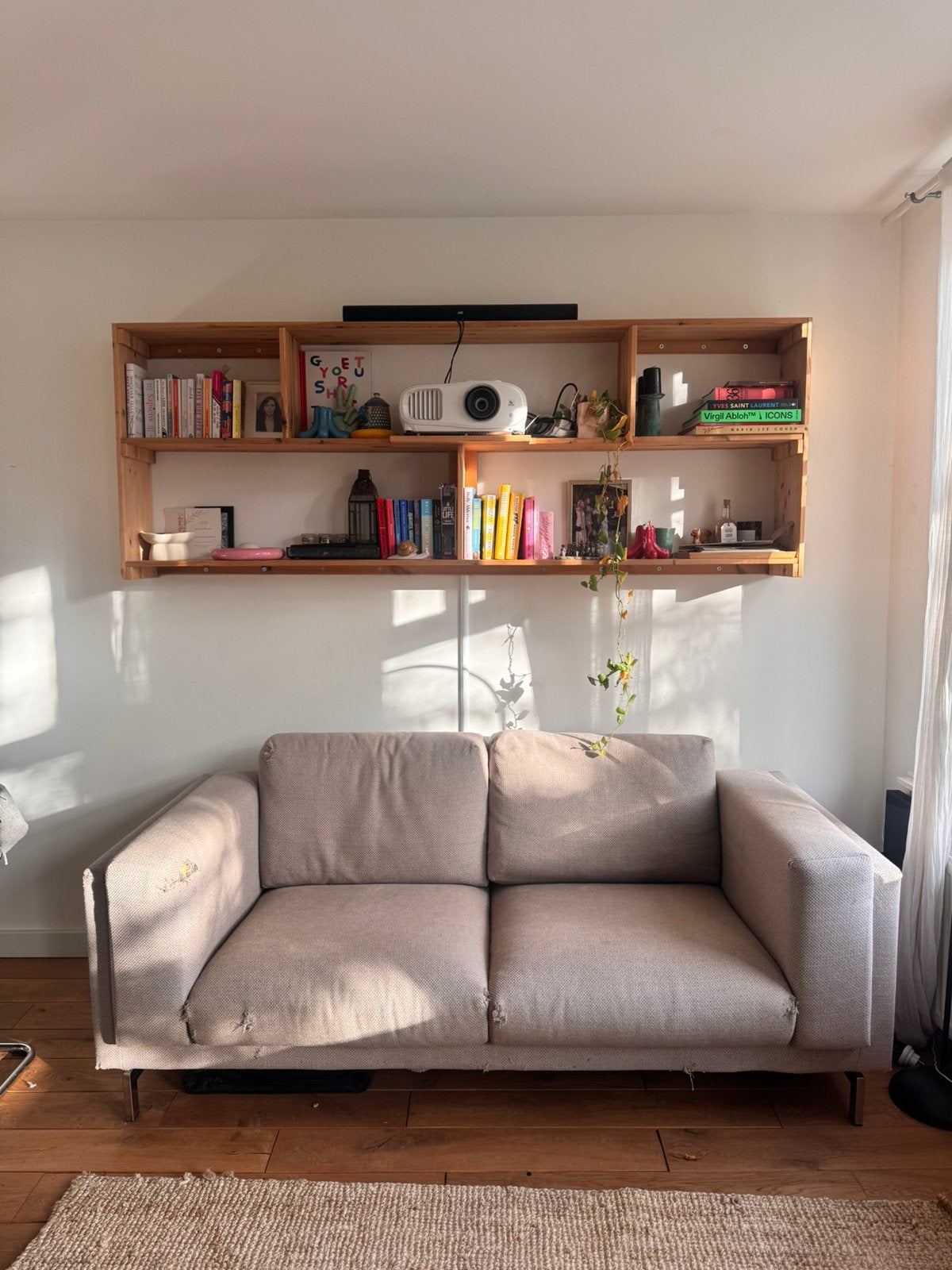 GRATIS Ikea Nockeby 2-zitsbank, Ophalen, Gebruikt