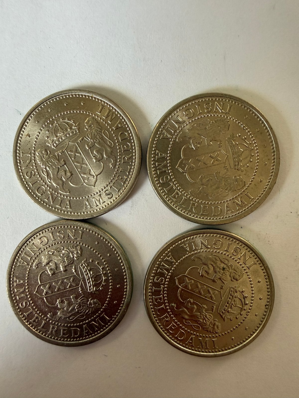 Mokum 700 Florijn herdenkingsmunten (1975), Ophalen of Verzenden, Koningin Juliana, Overige waardes, Setje