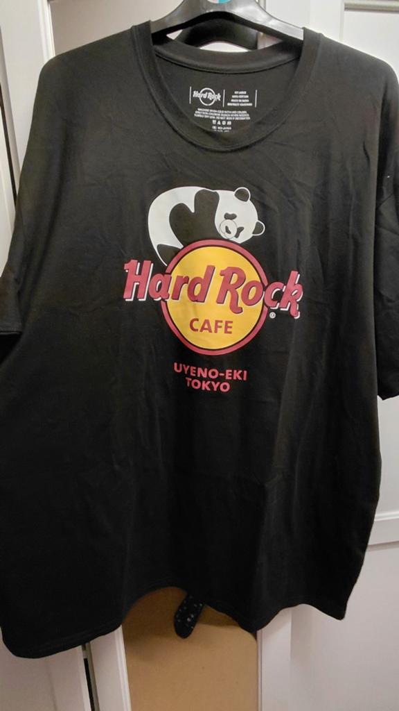 Hard Rock Cafe Uyeno-Eki Tokyo shirt maat XXL, Zwart, Nieuw, Overige maten, Ophalen of Verzenden