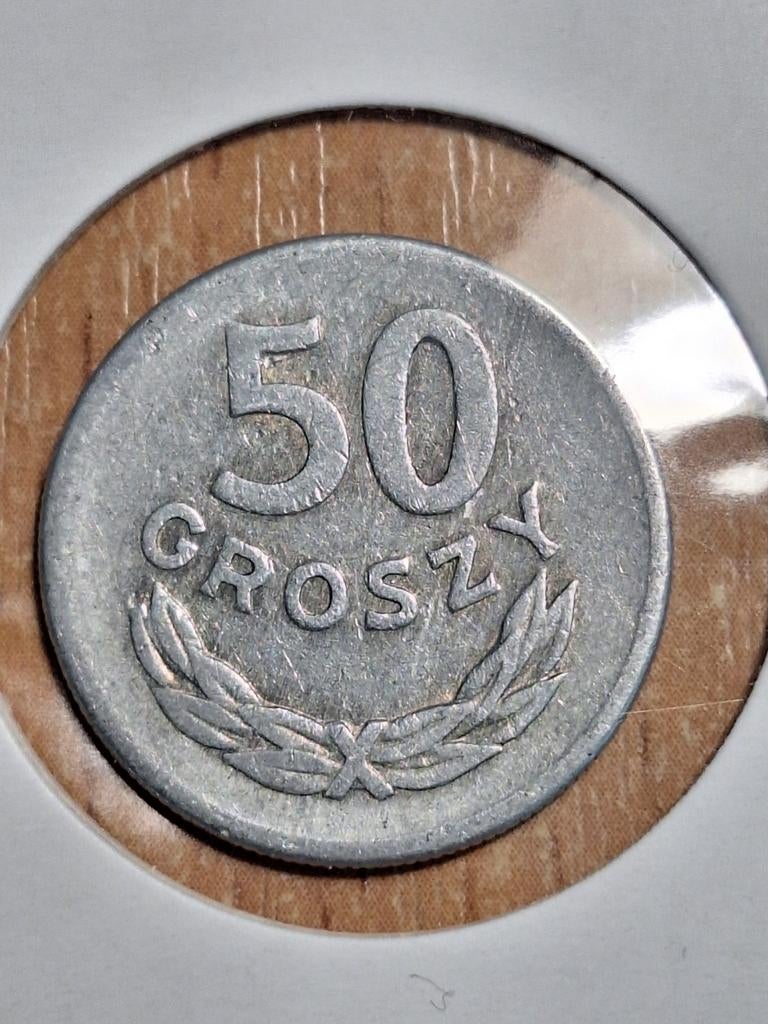 POLEN 50 groszy 1965 (#58), Ophalen of Verzenden, Polen, Losse munt