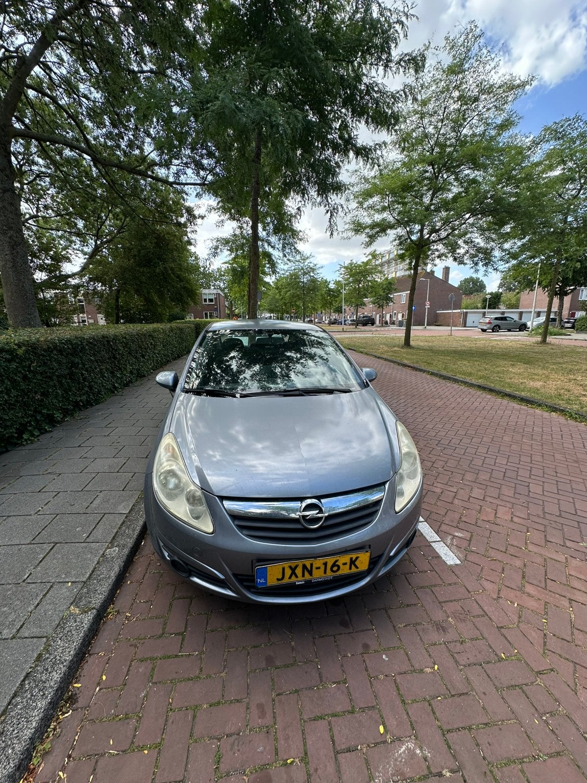 Opel Corsa 1.4 16V 5D WR 2008 Grijs, Voorwielaandrijving, 1063 kg, 4 cilinders, Handgeschakeld