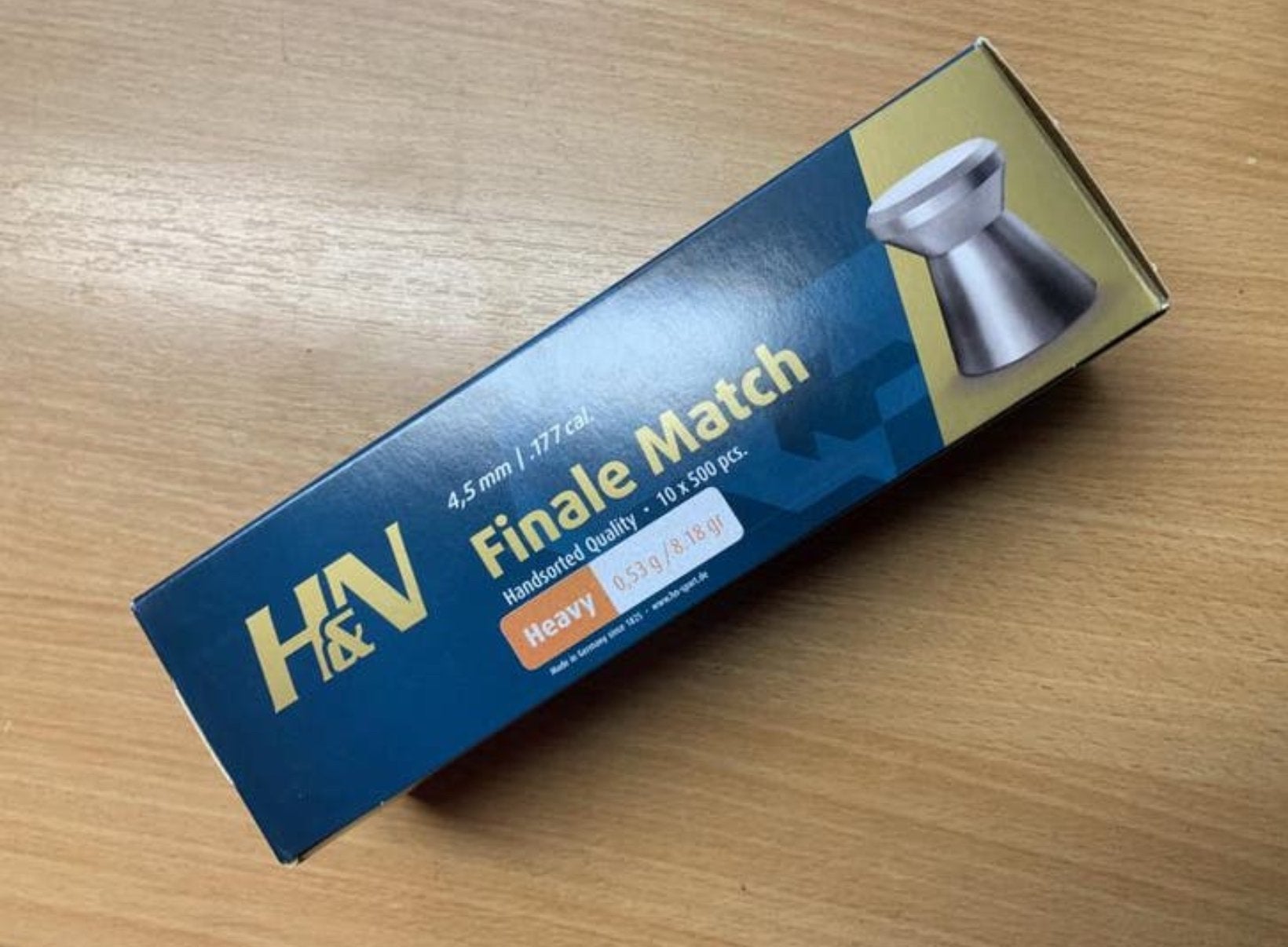 H&N Finale match Diabolo 4.49mm, Verzenden, Nieuw