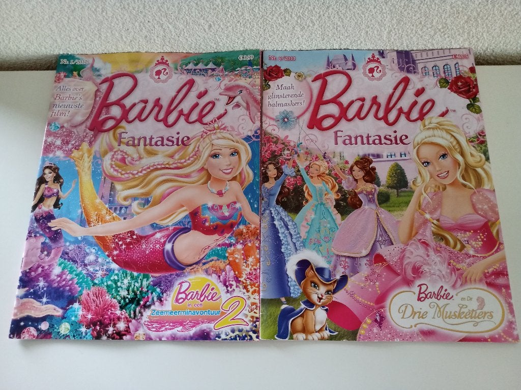 2 Barbie FANTASIE Boeken, Ophalen of Verzenden, Zo goed als nieuw, Fictie algemeen