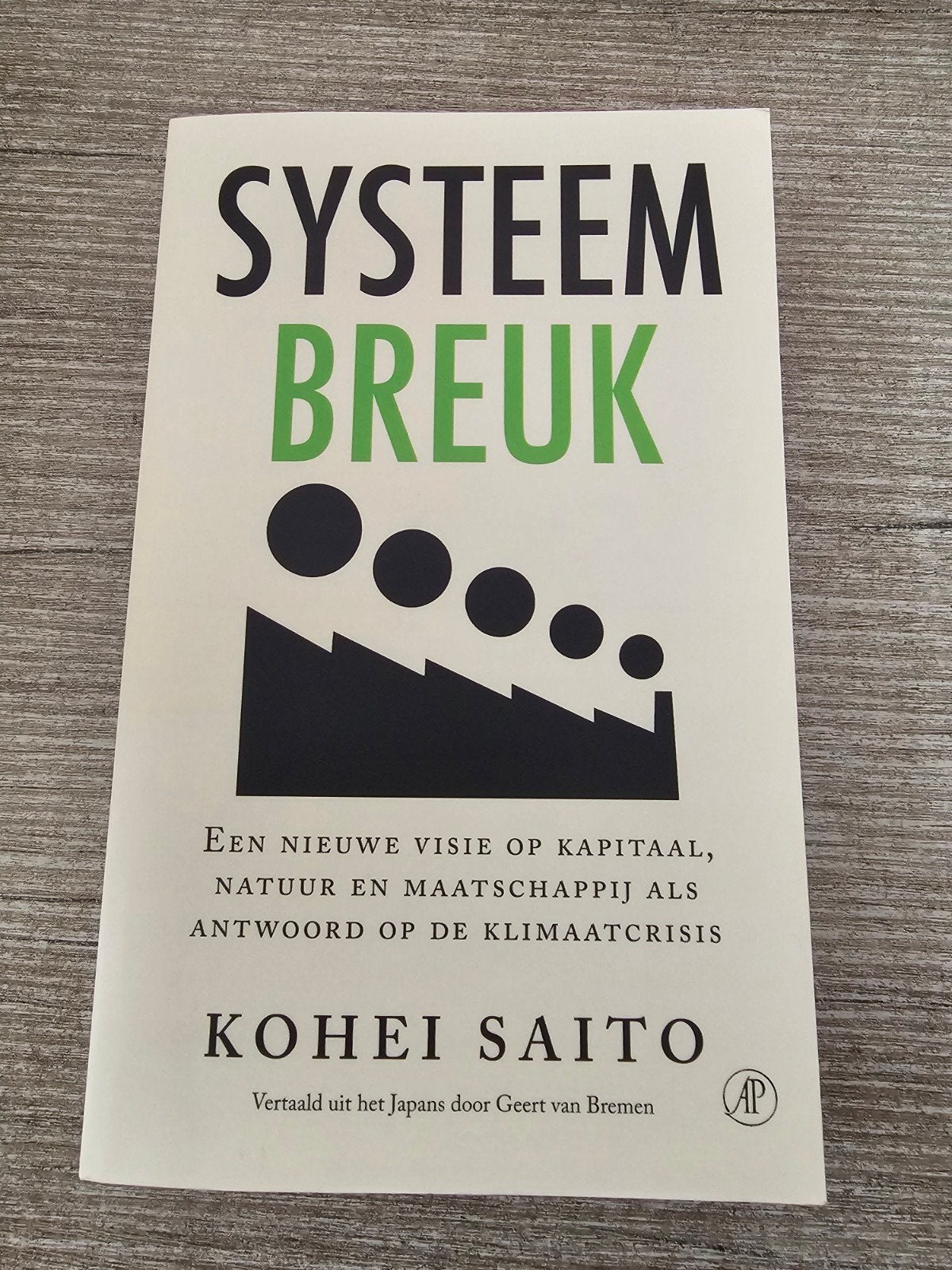 Systeem Breuk - Kohei Saito - Klimaatcrisis, Ophalen of Verzenden, Gelezen, Kohei Saito