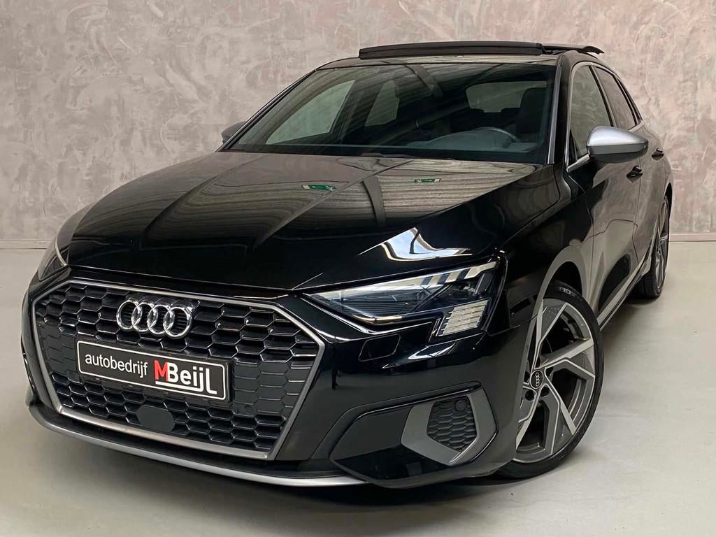 Audi A3 Sportback 35 TFSI edition /S -Line /Pano /Carplay /C, 4 cilinders, 150 pk, Zwart, Origineel Nederlands