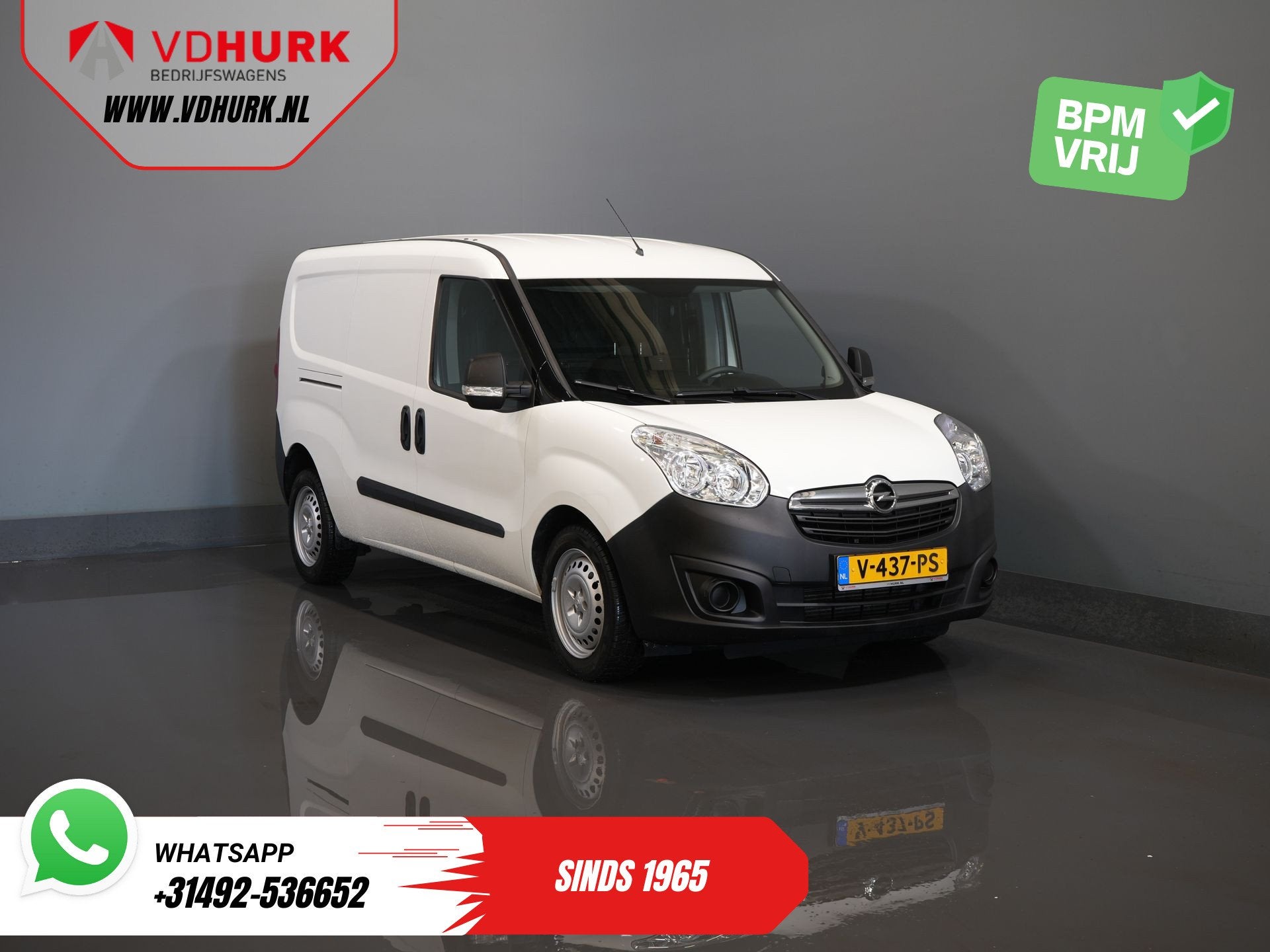 Opel Combo 1.3 CDTi L2 MARGE Navi/ Airco/ Cruise/ PDC/ Trekh, Gebruikt, Euro 6, 4 cilinders, Wit