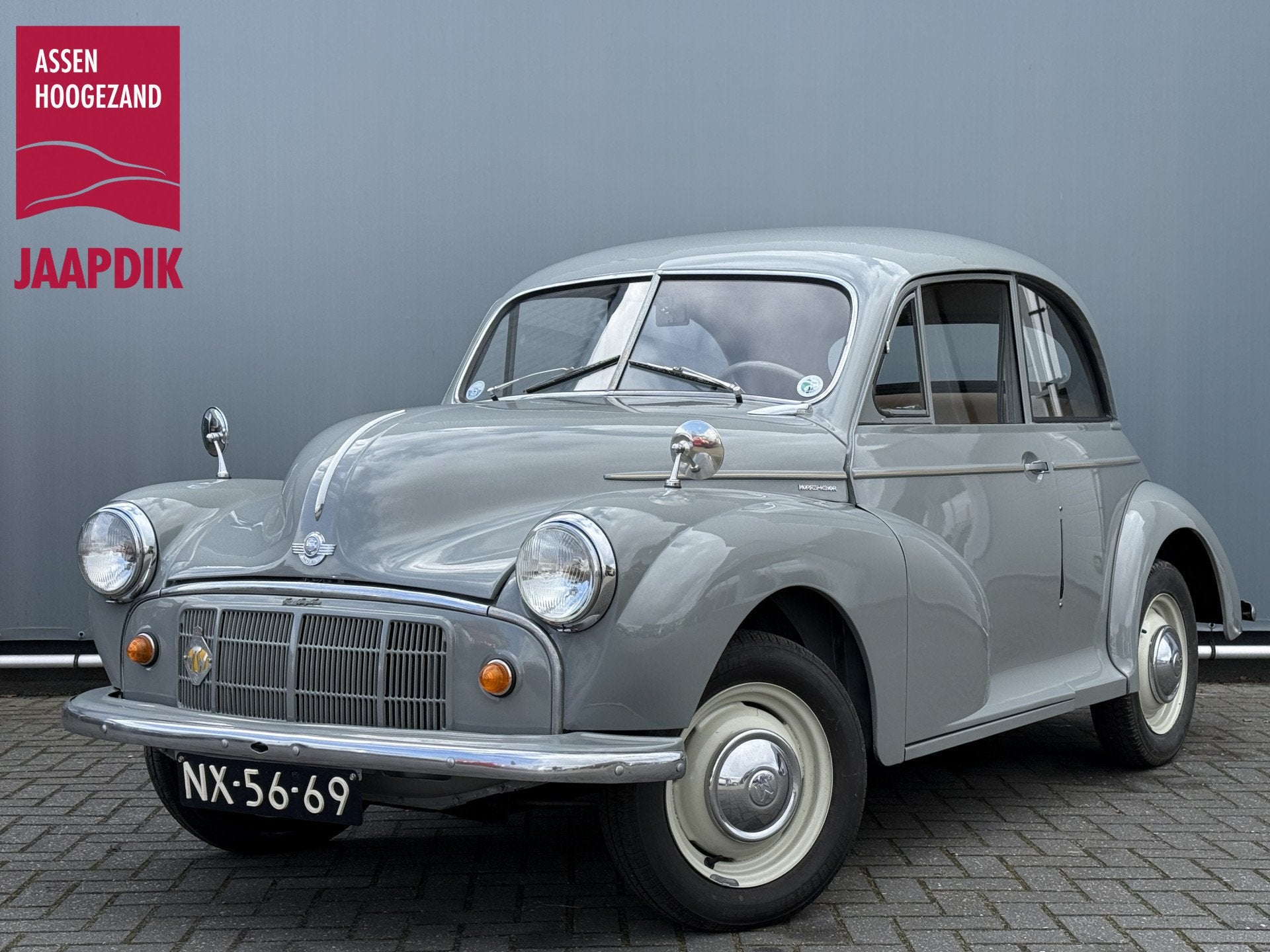 Morris Minor BJR 1953 27 PK CLAYTON HEATER | ZIJKLEPMOTOR |, Auto's, Overige merken, Origineel Nederlands, Bedrijf, Handgeschakeld