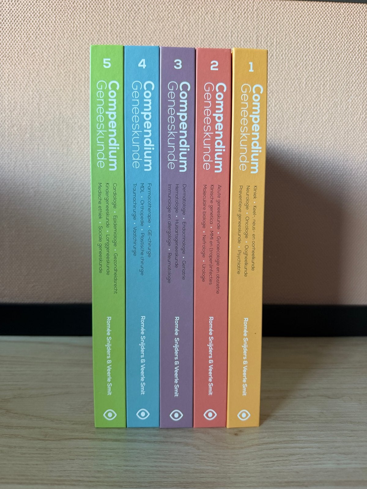 Compendium Geneeskunde 2.0 - Complete set (5 delen), Boeken, Ophalen of Verzenden, Beta, Zo goed als nieuw, WO