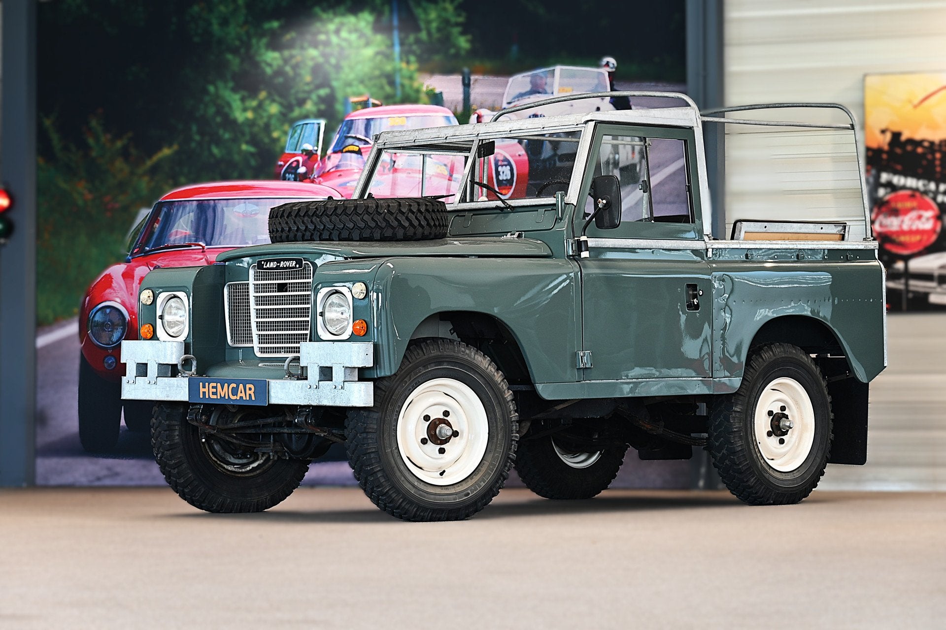 Land Rover 88// METAL TOP softtop (bj 1981), foto 2