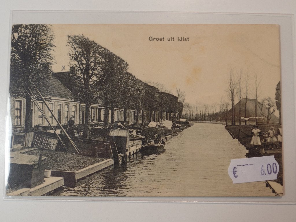 Groet uit IJlst, Ophalen of Verzenden, 1920 tot 1940, Gelopen, Friesland