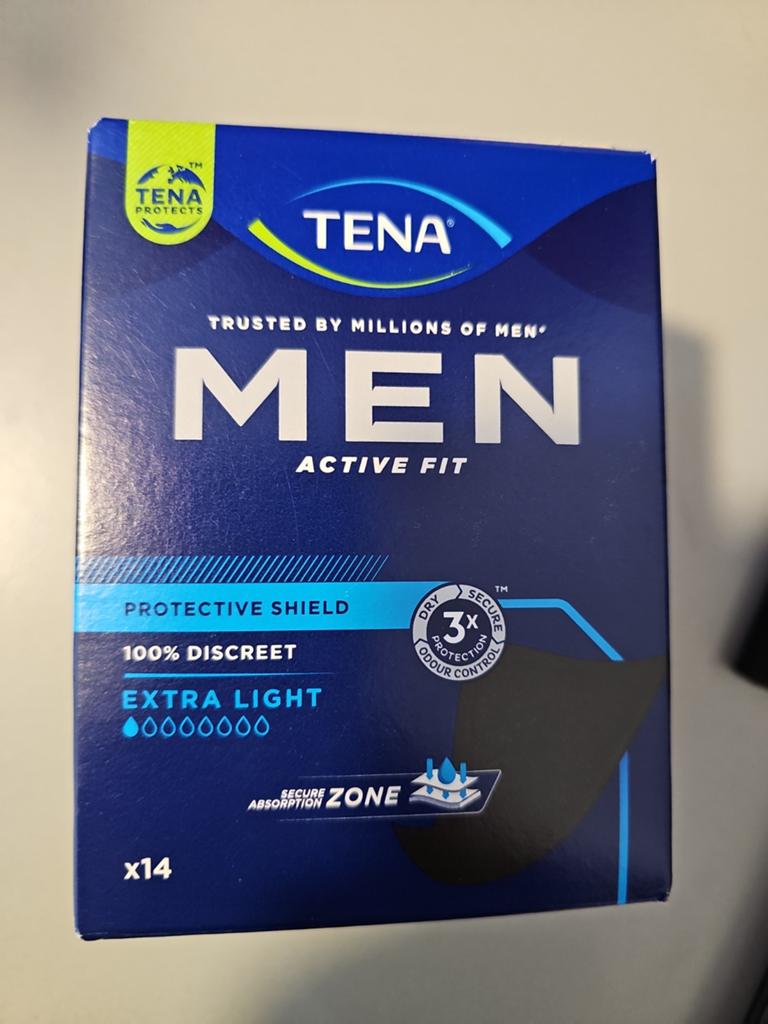 TENA Men Active Fit Extra Light – 1 nieuw + 1 aangebroken, Ophalen