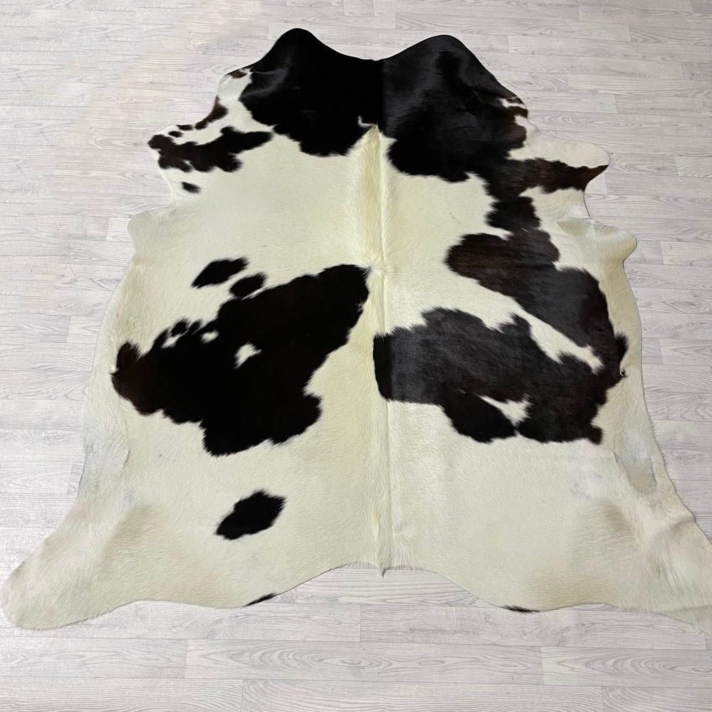 Koeienhuid zwart bruin creme 230x215cm B-keus | Lederstore, Landelijk, modern, Scandinavisch, industrieel, Zwart, 200 cm of meer