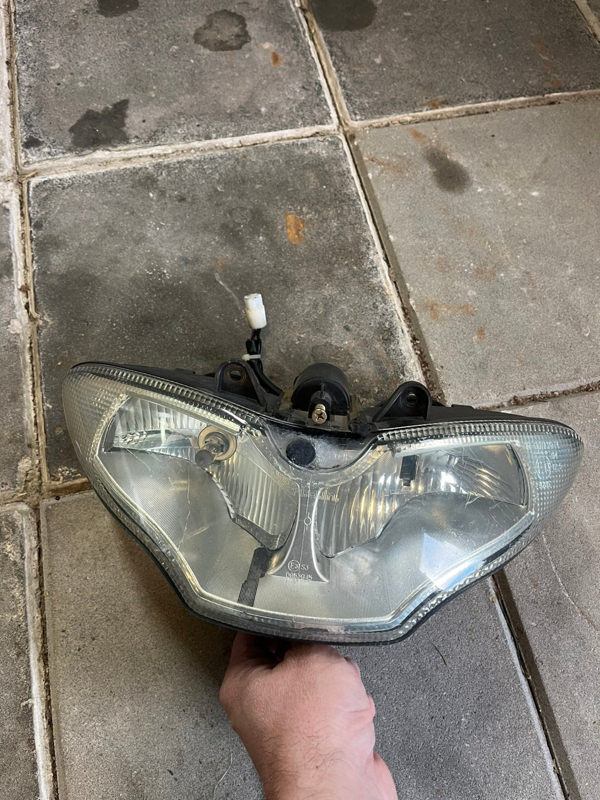 Koplamp gilera runner, Motoren, Ophalen of Verzenden