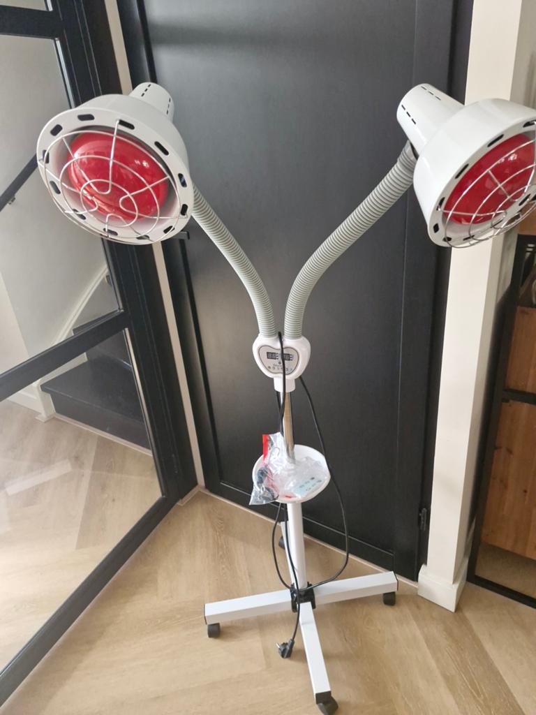 Infraroodlamp, Ophalen of Verzenden, Zo goed als nieuw, Trilplaat